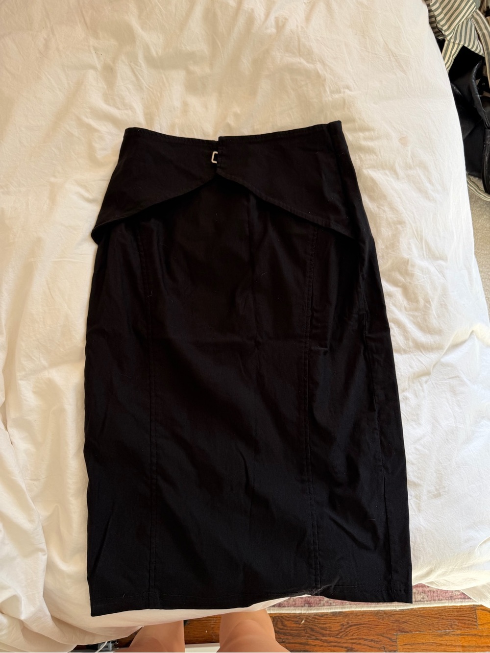 Grace Karin Midi Pencil Skirt with Slit